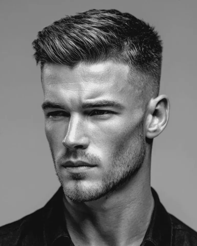 Coupe courte tendance homme