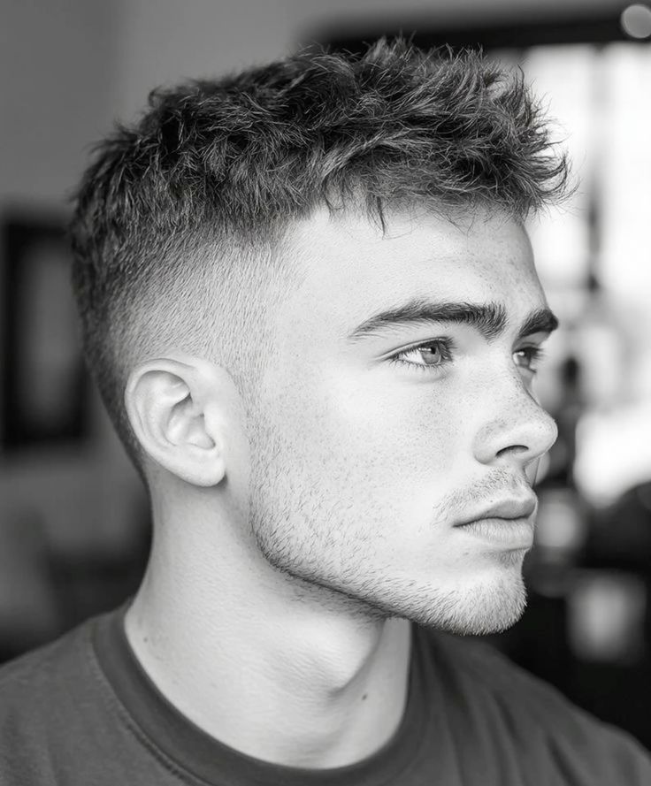 Coiffure homme dégradée