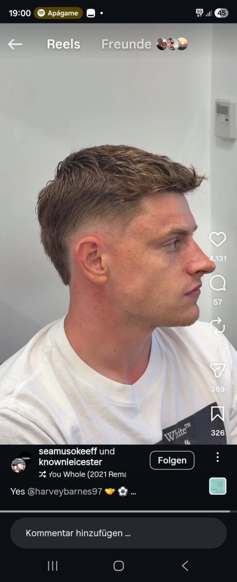 entretien coupe homme court