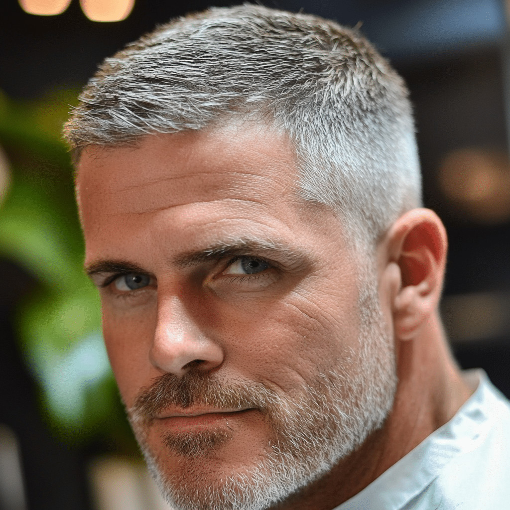 Coupe homme court moderne