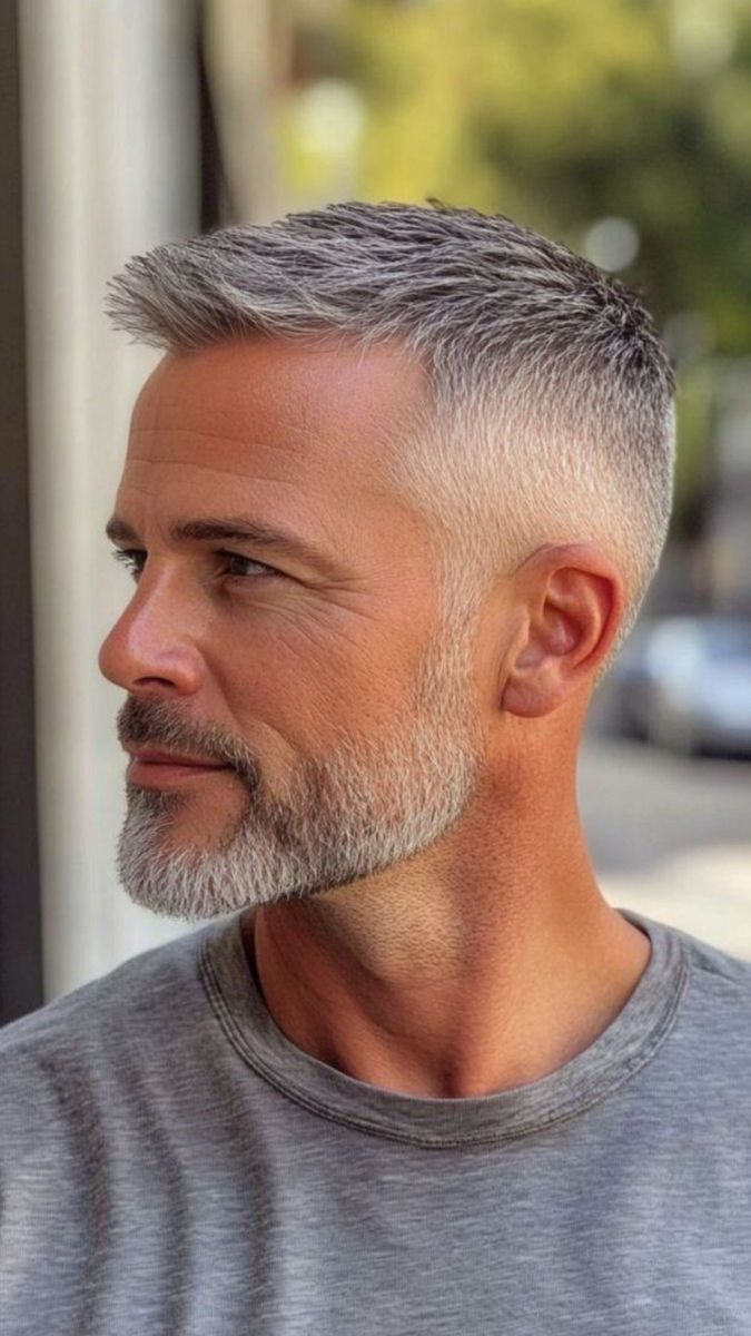 Look moderne cheveux dégradés