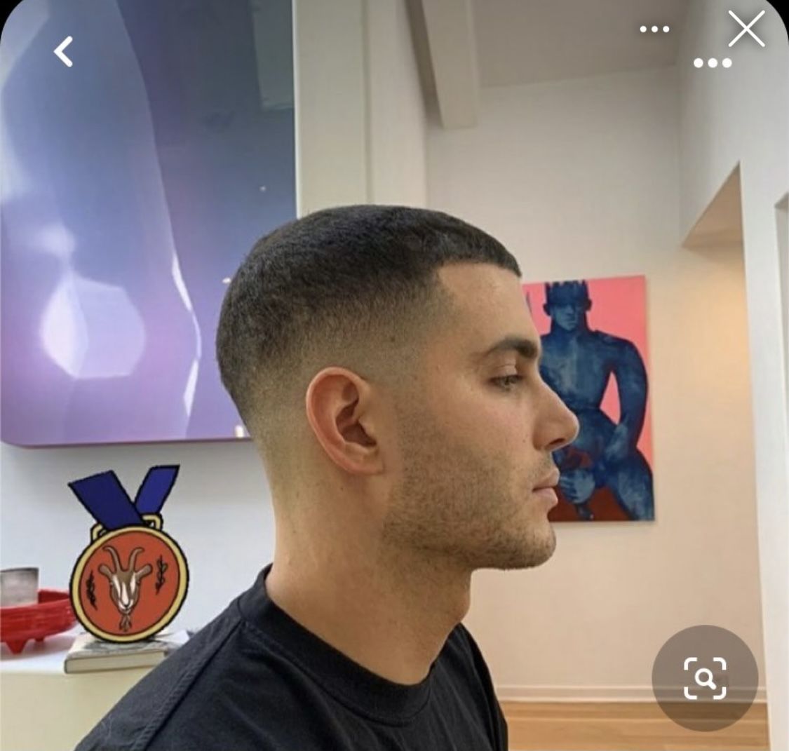 Look homme sans dégradé