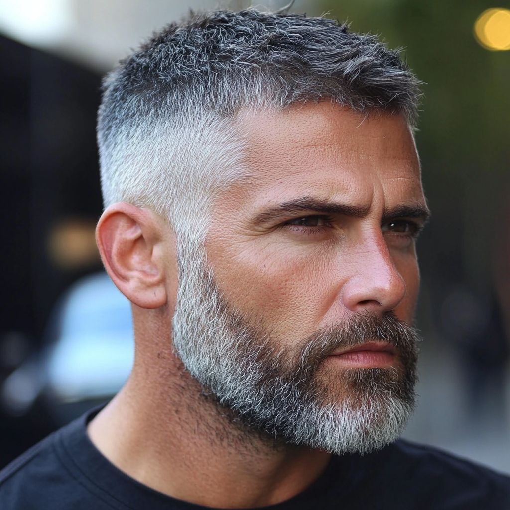 Élégance coupe homme simple