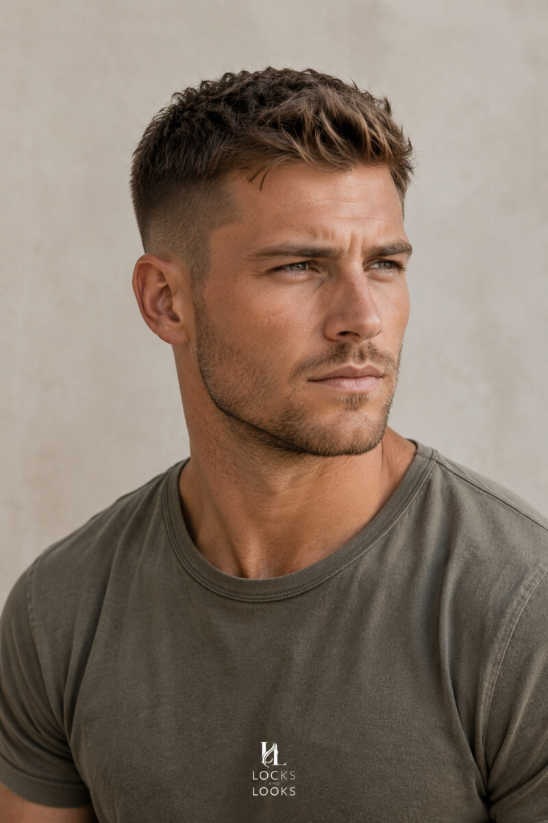 Coupe de cheveux homme stylée