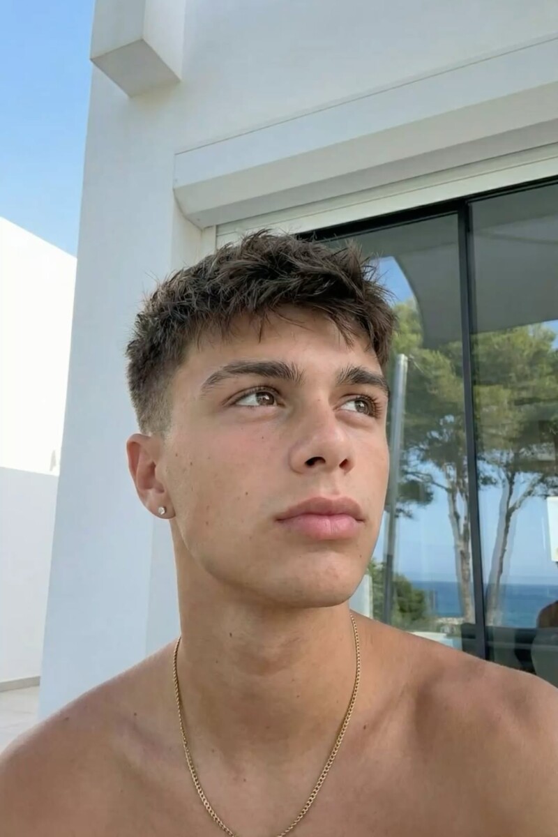 Coupe courte tendance homme