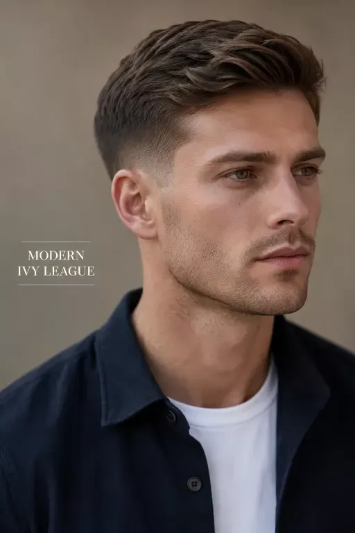 coiffure classique élégante homme