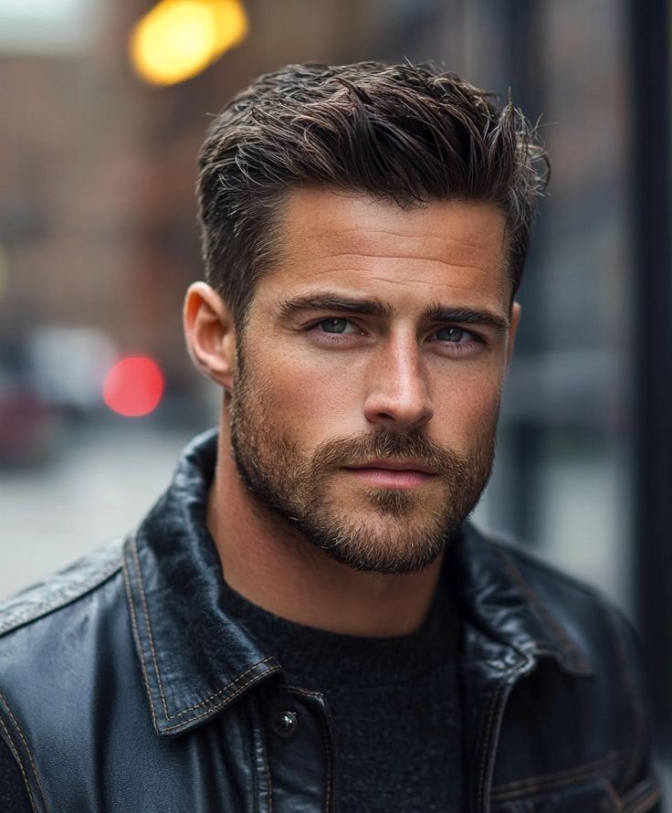 coupe courte élégante homme