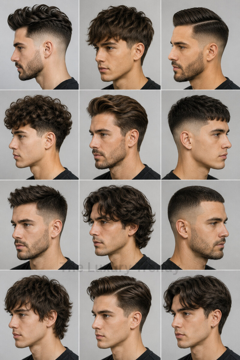 Coupes hommes tendance actuelles