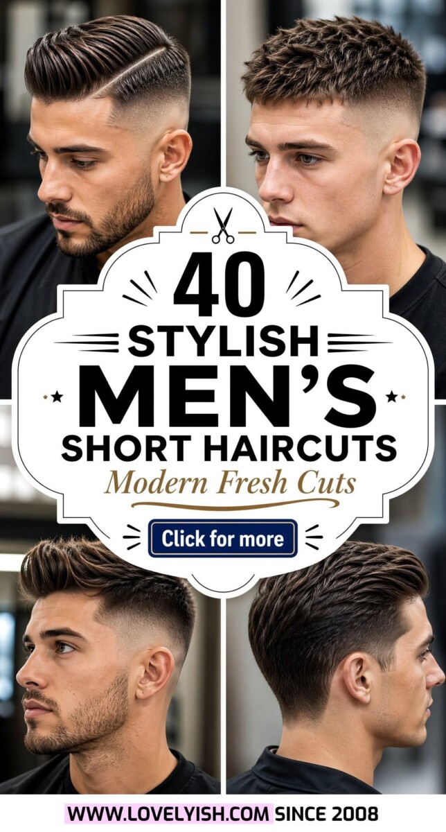 Variations cheveux courts homme