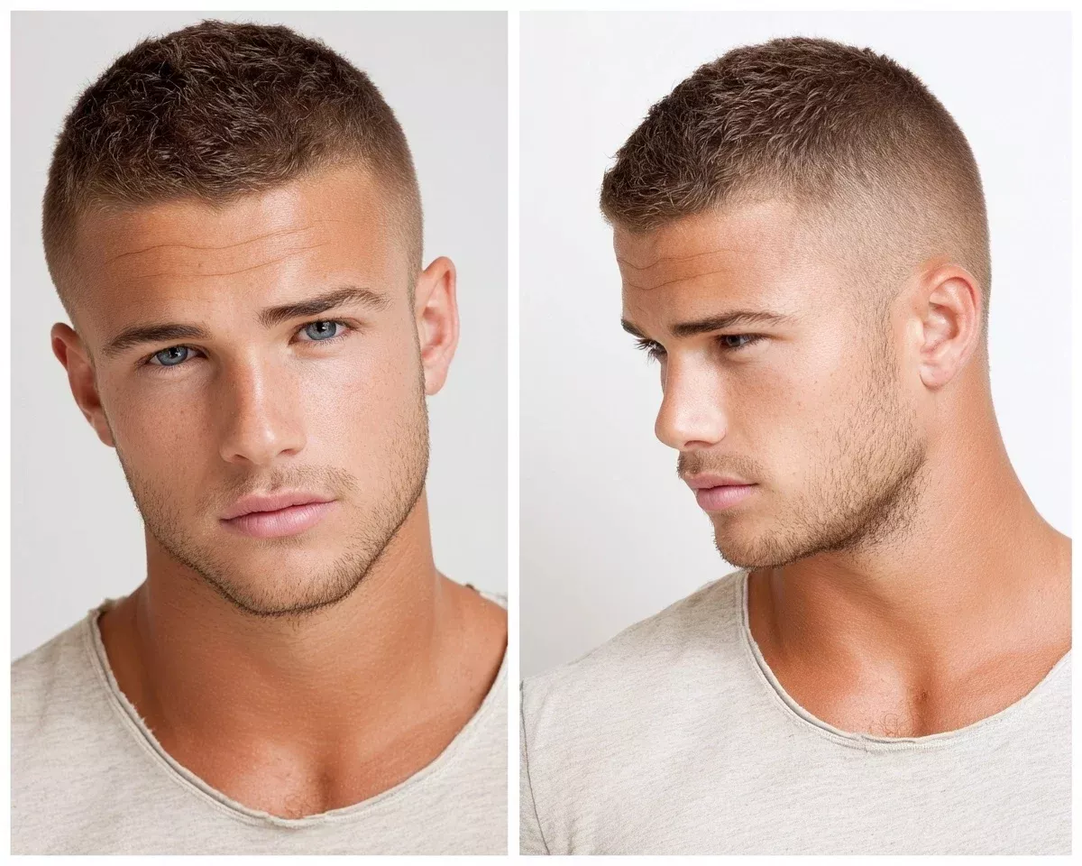 Style coupe cheveux court