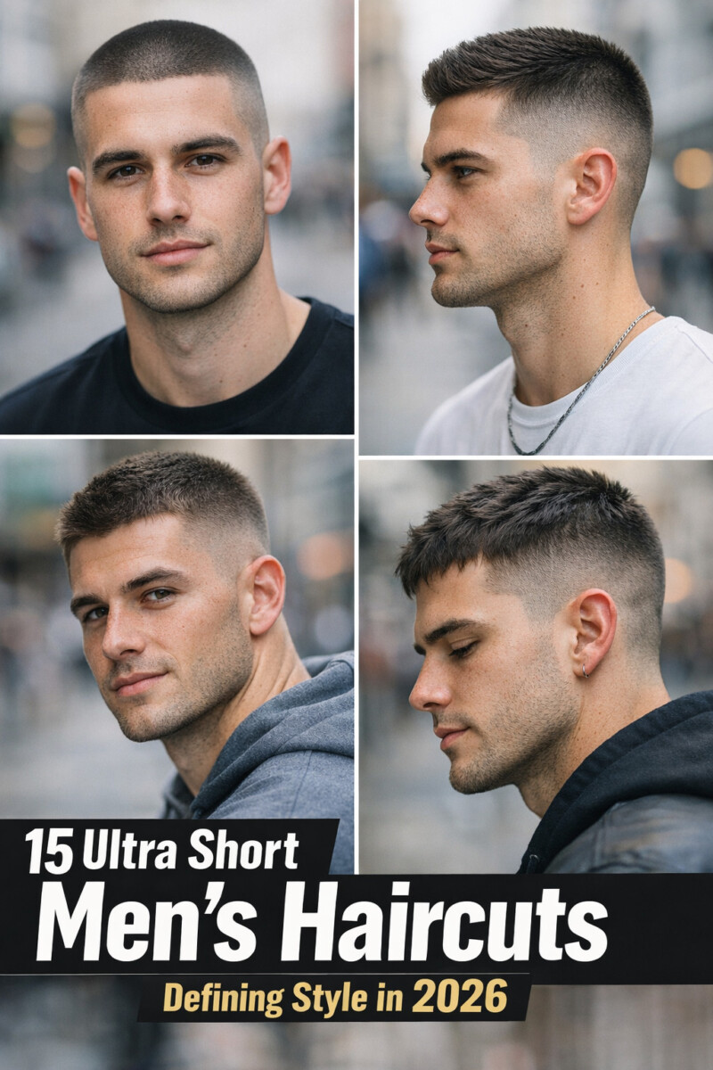 Coupe homme cheveux très court