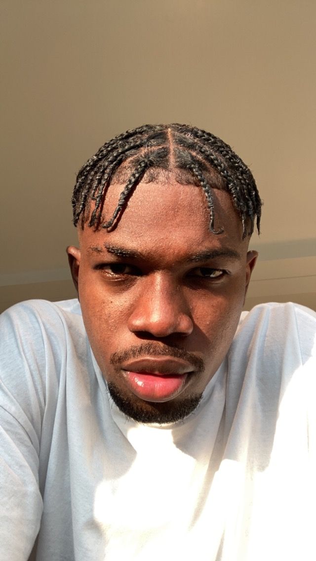 Tresses courtes pour hommes