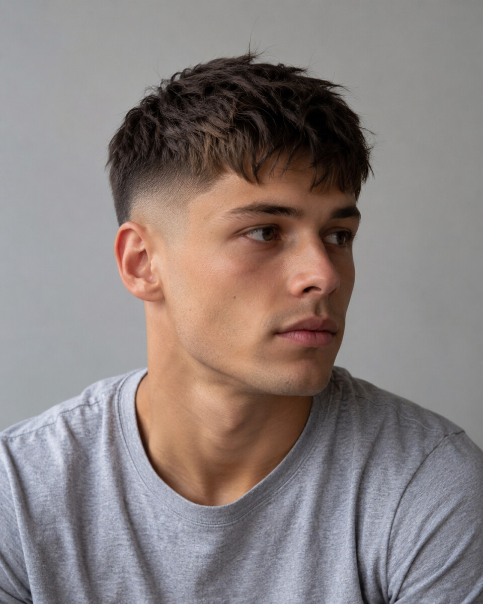 Coupe homme dégradée tendance
