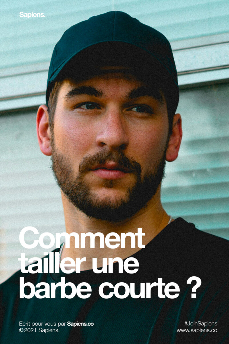 Style coupe barbe courte