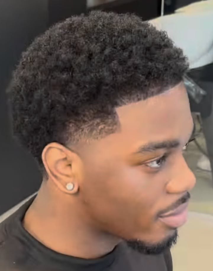 Style coupe afro court