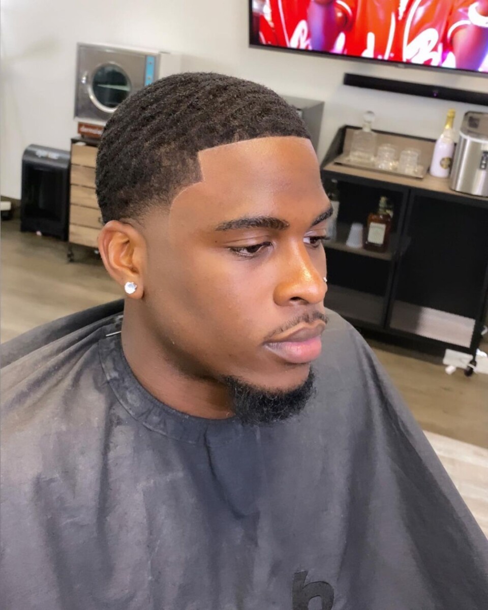 Tendance afro homme court