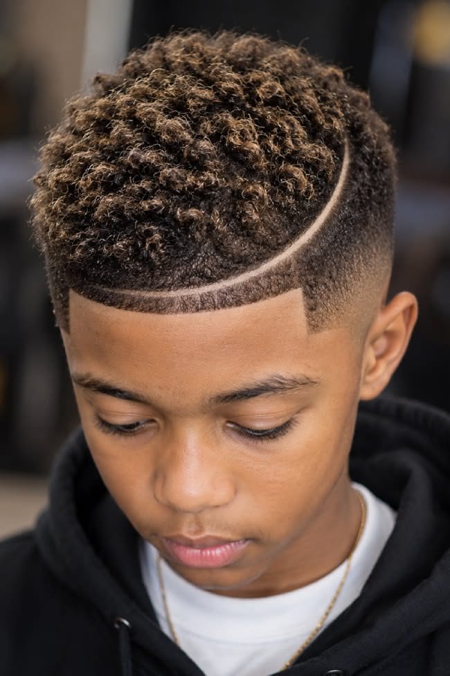 Tendance coiffure afro homme