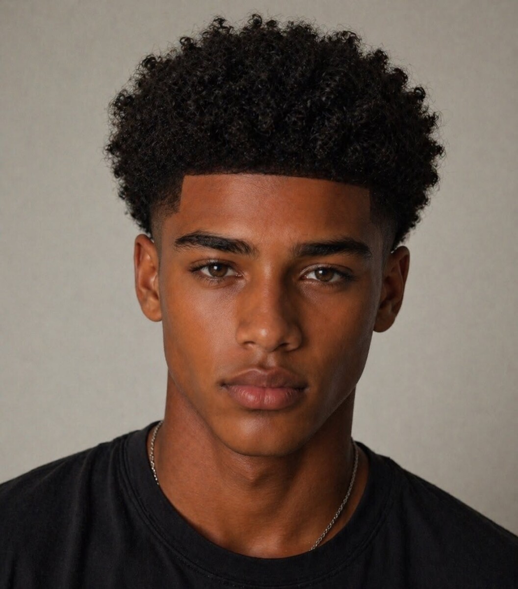 Look afro masculin tendance