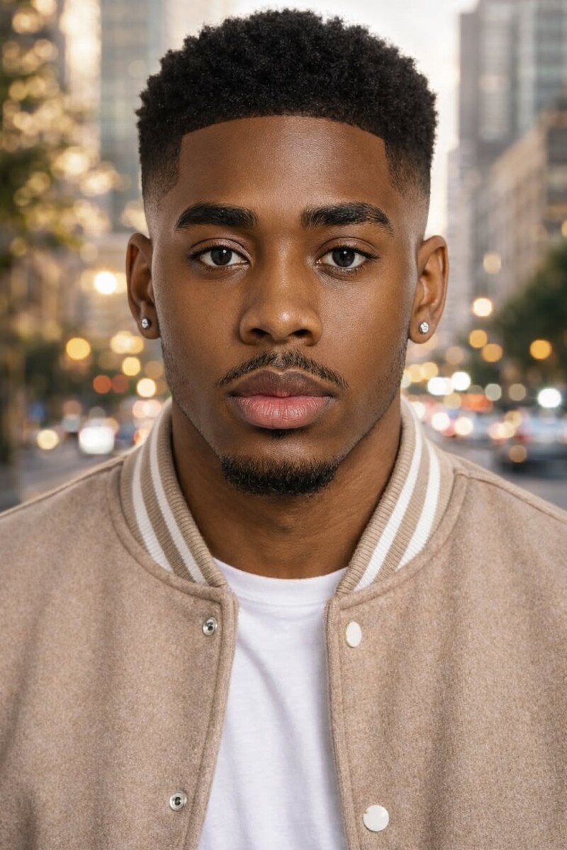 Look afro masculin tendance