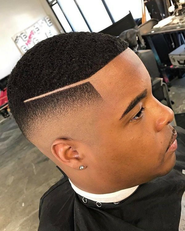Coupe homme avec trait stylé