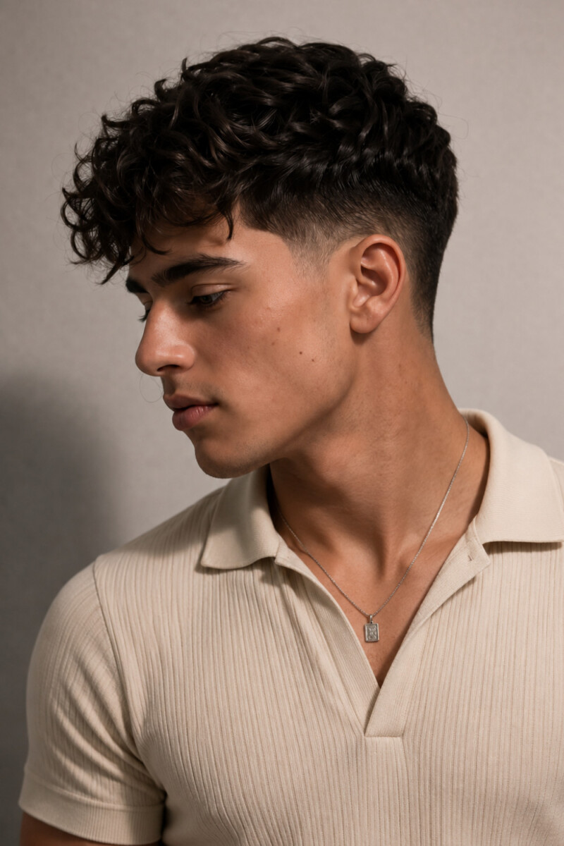 Coupe de cheveux tendance homme