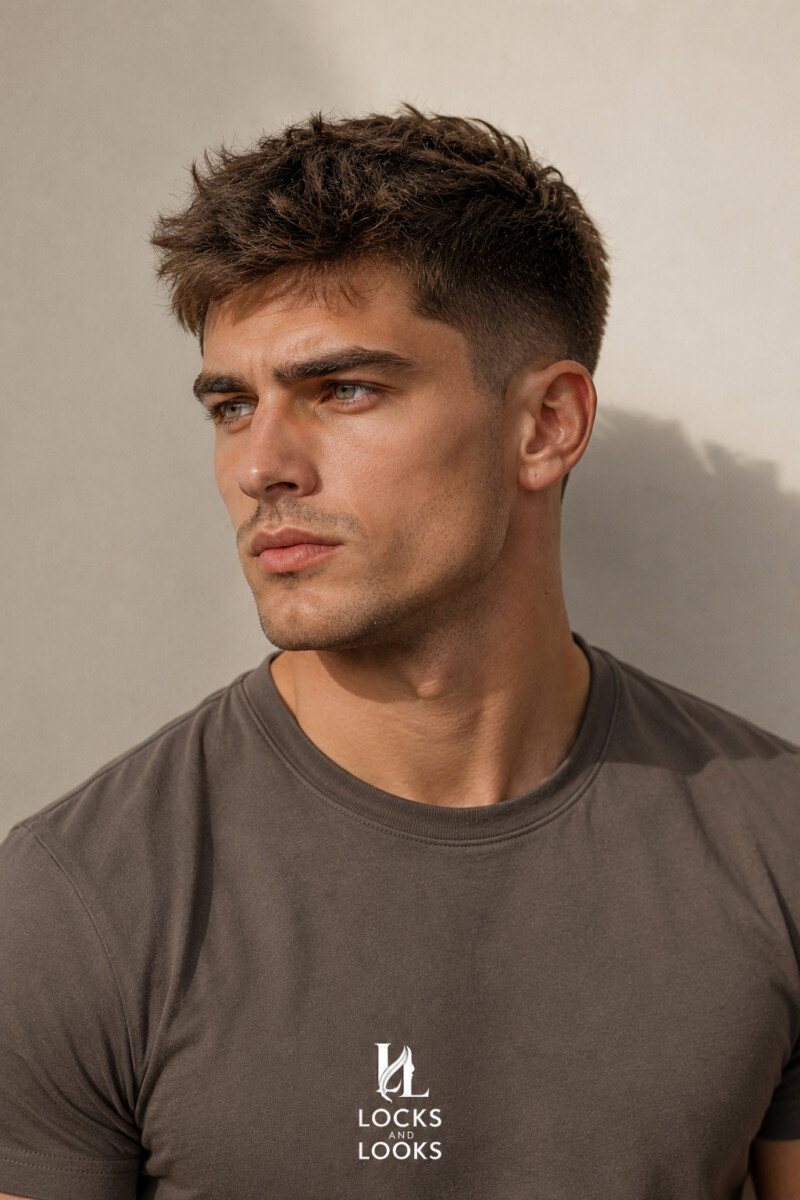 Nouvelle coupe de cheveux homme