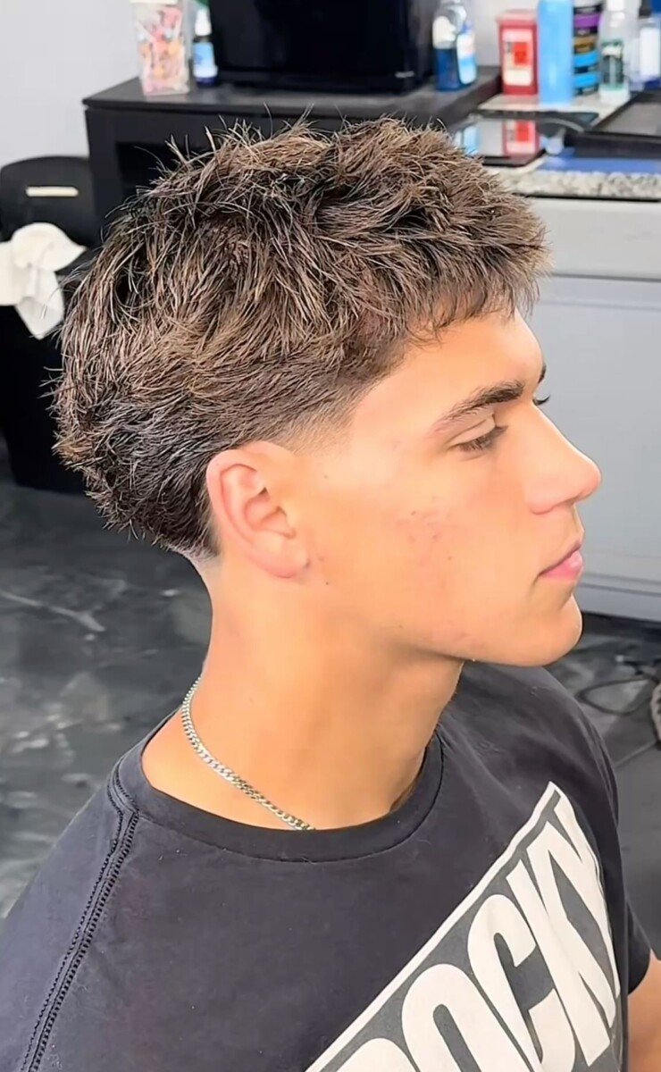 Coupe de cheveux tendance homme
