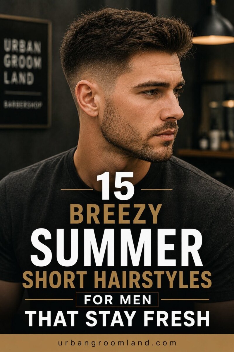 Look cheveux homme court