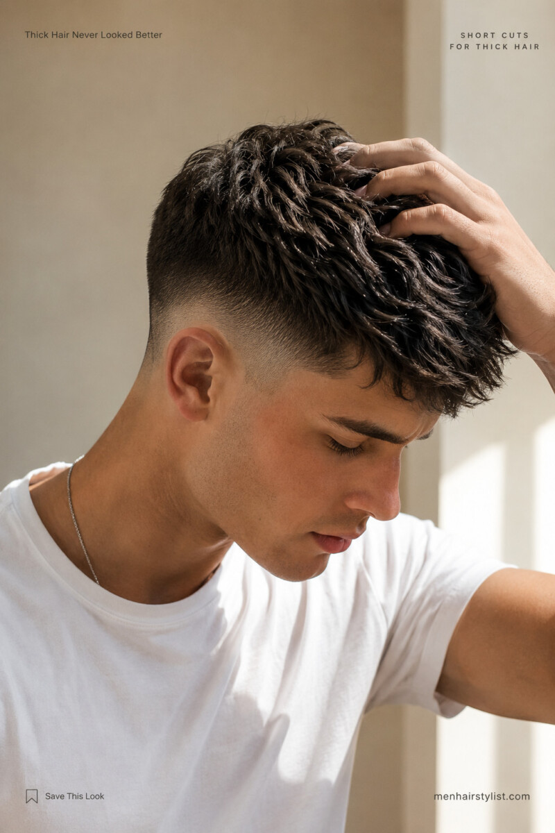 Inspiration coiffure homme court