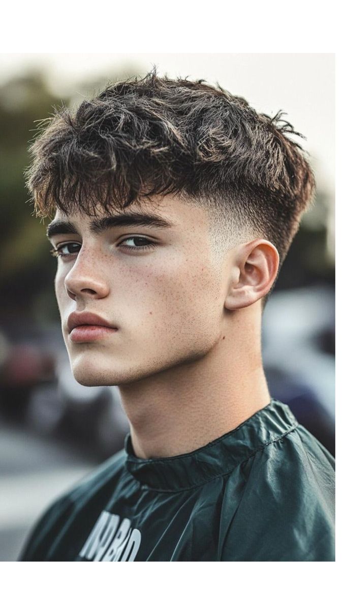 Coupe homme court moderne