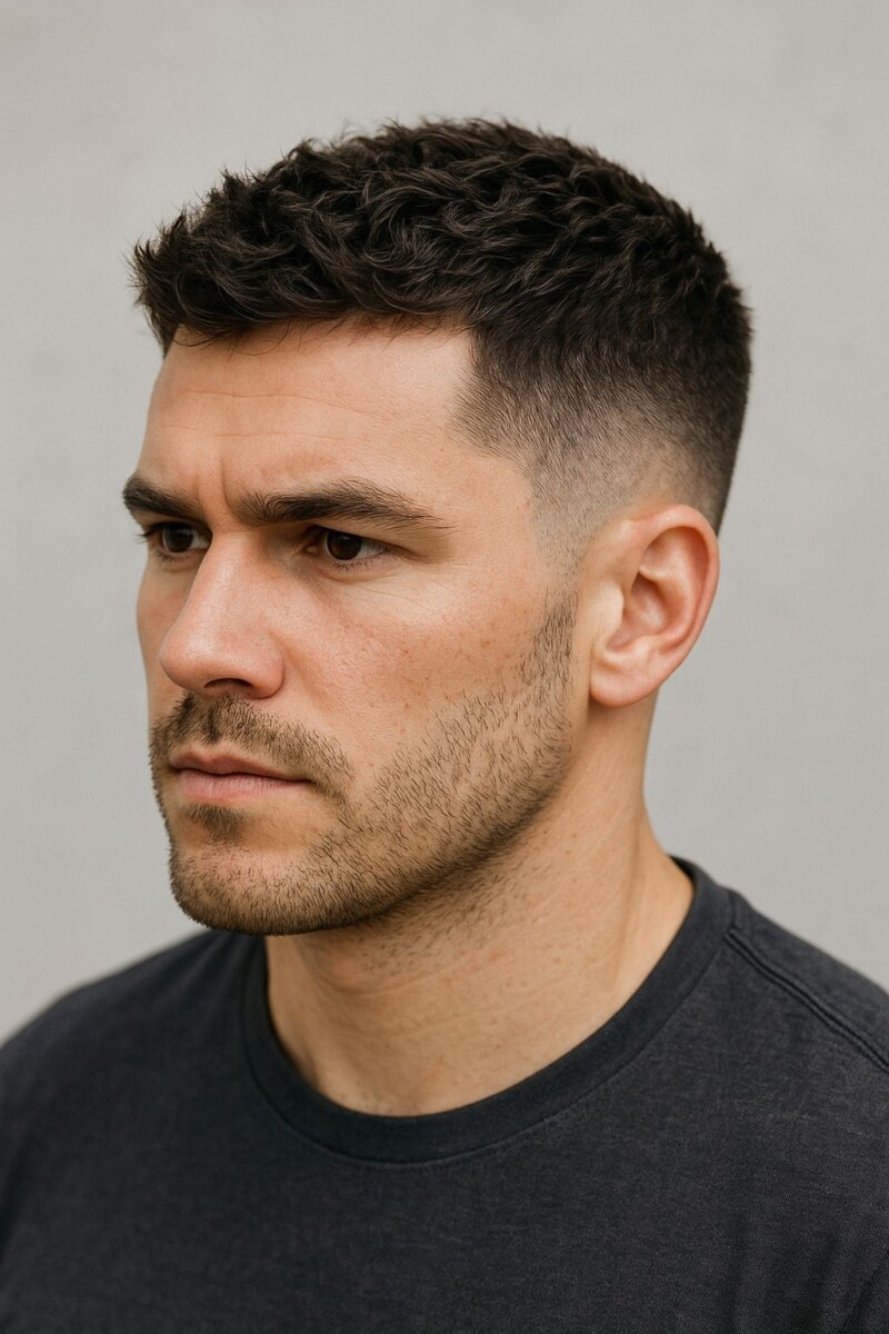 Variations coupe homme court