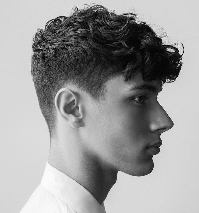 Coupe homme audacieuse