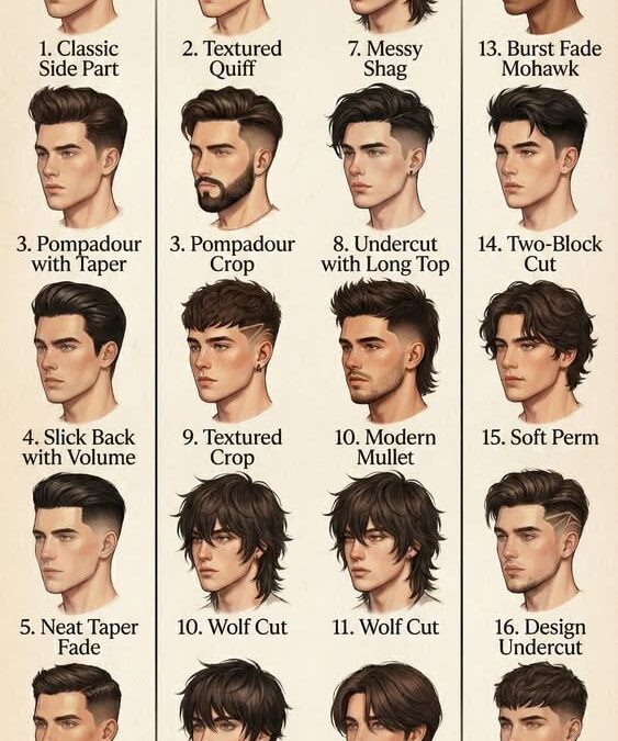 Coupe homme mi court : Un équilibre parfait entre style et confort