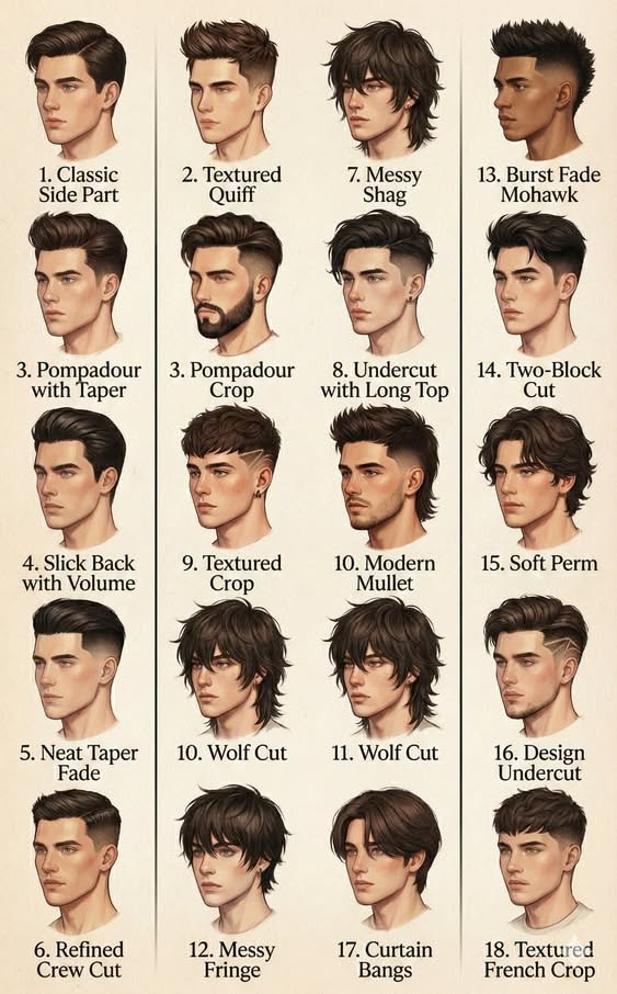 Coupe homme mi court : Un équilibre parfait entre style et confort