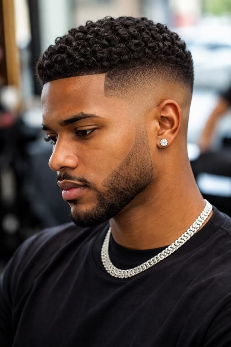 Coupe afro homme tendance Coupe afro homme tendance