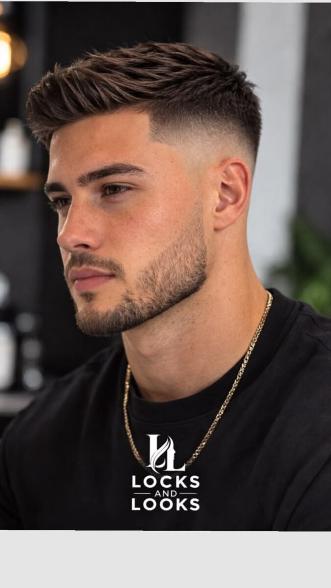 Coupe homme court tendance
