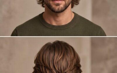 Court Mi Long Coupe de Cheveux Homme Dégradé : Un Look Moderne
