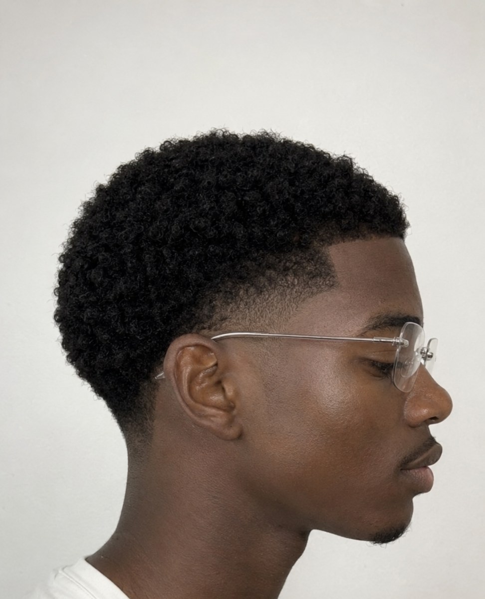 Coupe afro homme court Coupe afro homme court